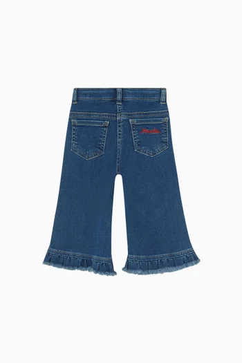 x Disney Flared Jeans in Denim