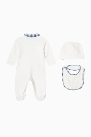 طقم بيجاما قطعة واحدة بطبعة سيارة سباق قطن