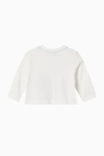 x Mickey Mouse Long-sleeve T-shirt in Cotton