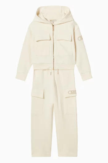 بنطال رياضي قطن بجيوب كارغو