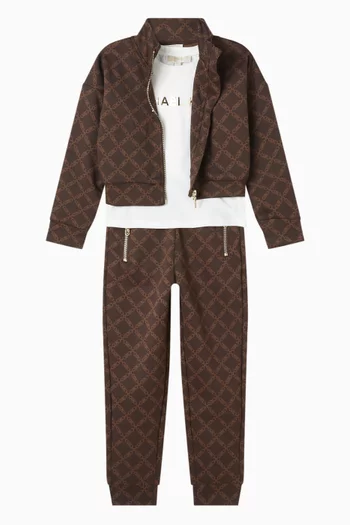 بنطال رياضي بشعار الماركة