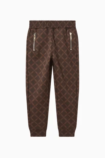 بنطال رياضي بشعار الماركة