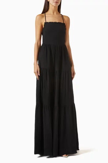 Xmuuts Maxi Dress in Artisanal Cotton