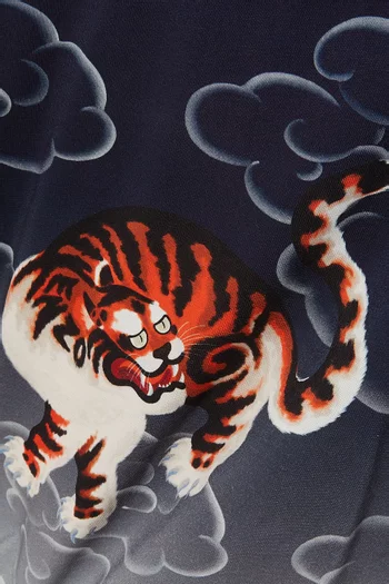 Gradient All-over Print T-shirt in Cotton