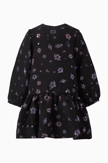 Printed Dress in Cotton