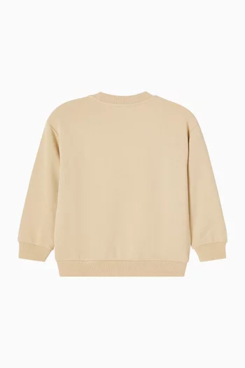 Tiger Logo Sweatshirt in Cotton