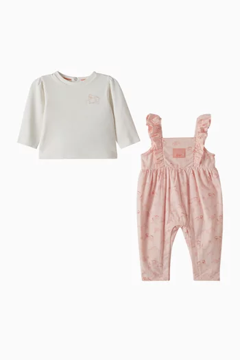 Tiger Print Jumpsuit Set