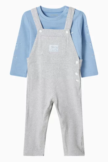 Tiger 2-piece Jumpsuit Set in Cotton