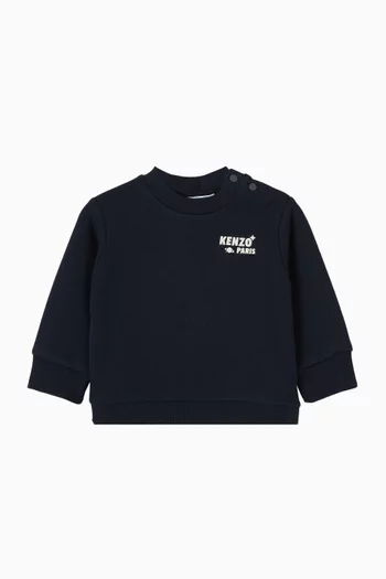 Logo Sweatshirt in Cotton