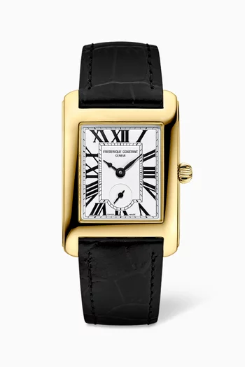 ساعة كلاسيكس كاريه كوارتز ستانلس ستيل، 36 × 25.2 مم