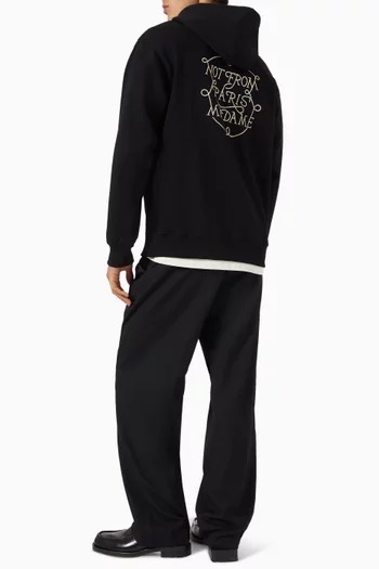 Le Hoodie Slogan Tresses in Cotton