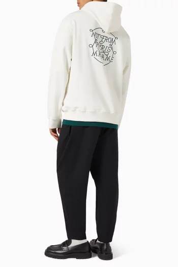 Le Hoodie Slogan Tresses in Cotton