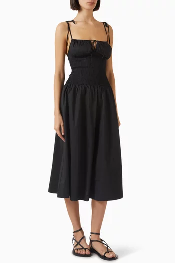 Lura Midi Dress in Cotton