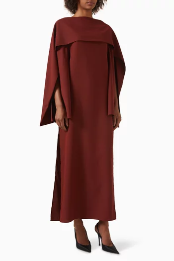 فستان لولو بأكمام بنمط كاب