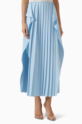 تنورة ميرا بطيات