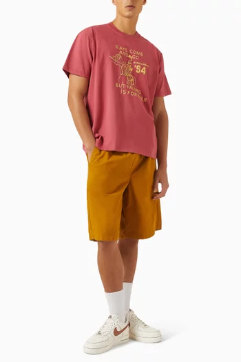 تي شيرت بطبعة Forever قطن