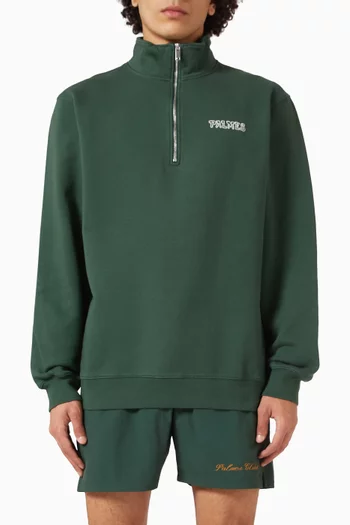 Remember Zip Sweatshirt in Cotton