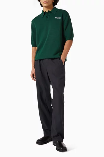 Polo Shirt in Cotton Knit