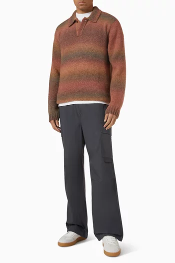 Polo Sweater in Alpaca Knit
