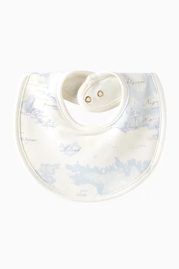 All-over Print Bib in Cotton