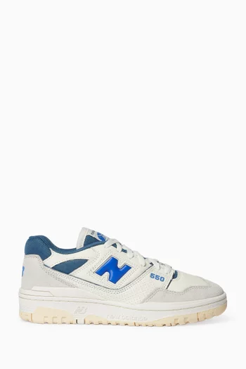 سنيكرز BB550 أسفل الكاحل شمواه وقماش شبكي