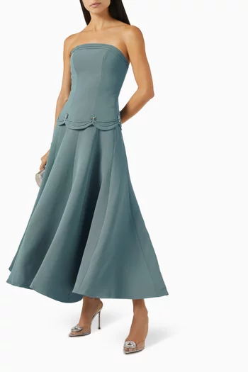 تنورة سندريلا بقصة على شكل حرف A‏