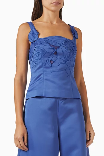 Isadora Applique Top