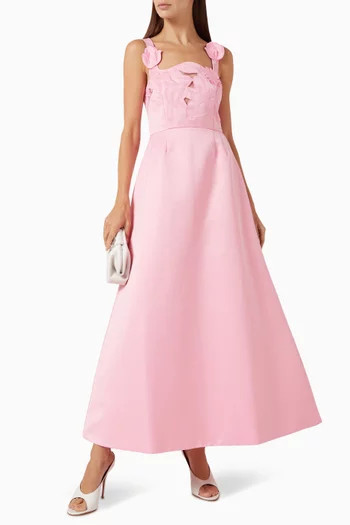 Rianne Appliqué Maxi Dress