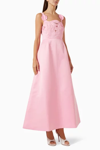 Rianne Appliqué Maxi Dress