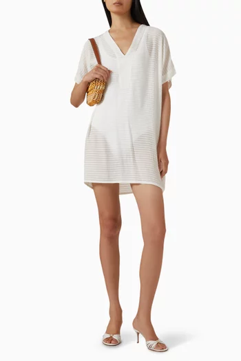 Aphrodite Mini Kaftan in Cotton-blend