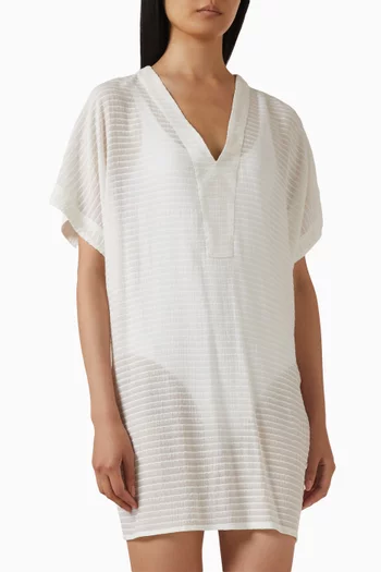 Aphrodite Mini Kaftan in Cotton-blend