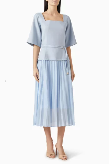 فستان كورا متوسط الطول