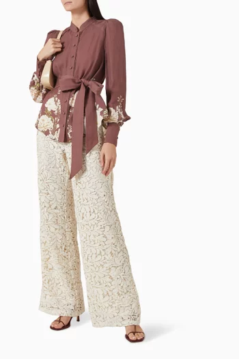 قميص روكسي تينسيل وكتان