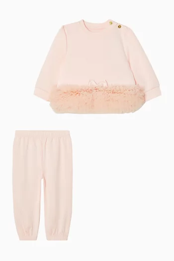 Deonne Tulle Trim Tracksuit
