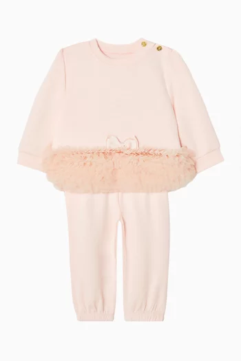 Deonne Tulle Trim Tracksuit