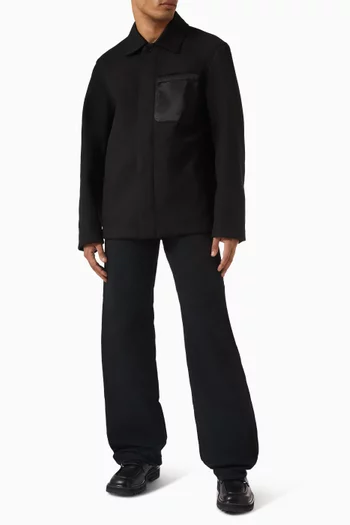 Workwear Jacket in Wool-blend