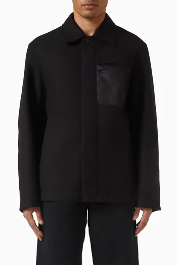 Workwear Jacket in Wool-blend