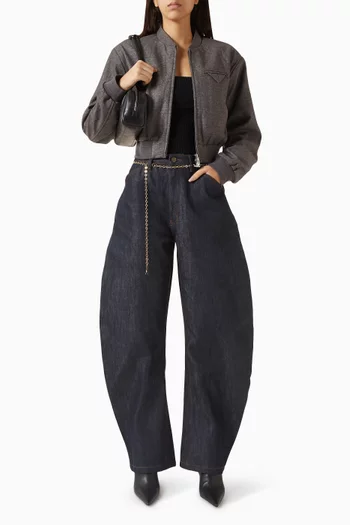 بنطال جينز إينورا أور جلاس دينم