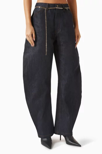 بنطال جينز إينورا أور جلاس دينم