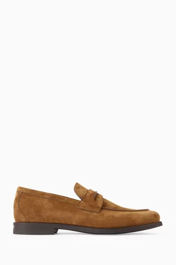 Mocassin Loafers in Suede
