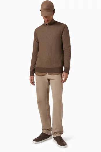 Roccia Pants in Cotton & Cashmere