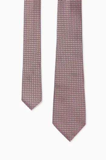 Tie in Silk-jacquard