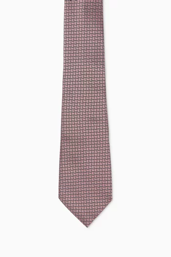 Tie in Silk-jacquard