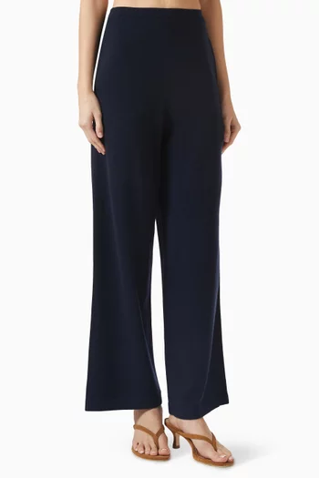 Wide-leg Pants in Cashmere