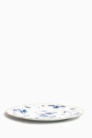 Marino Round Platter in Porcelain