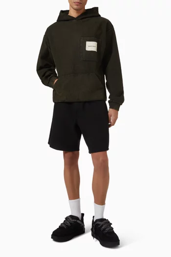 Chest Pocket Hoodie in Cotton