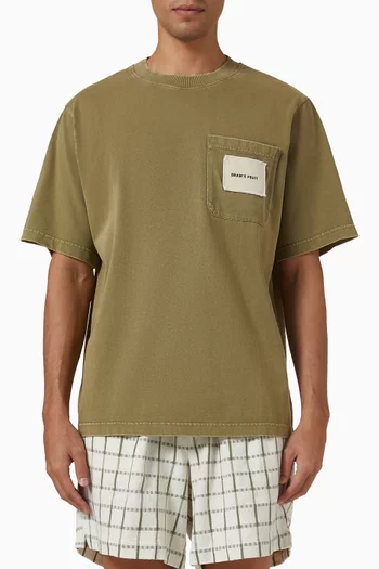 Chest Pocket T-shirt in Cotton