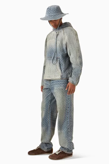 بنطال جينز أمبا دينم بتصميم ممزق