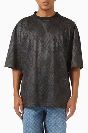 Matchstick T-shirt in Mesh