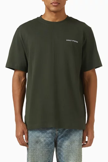 Matchstick Shield T-shirt in Cotton